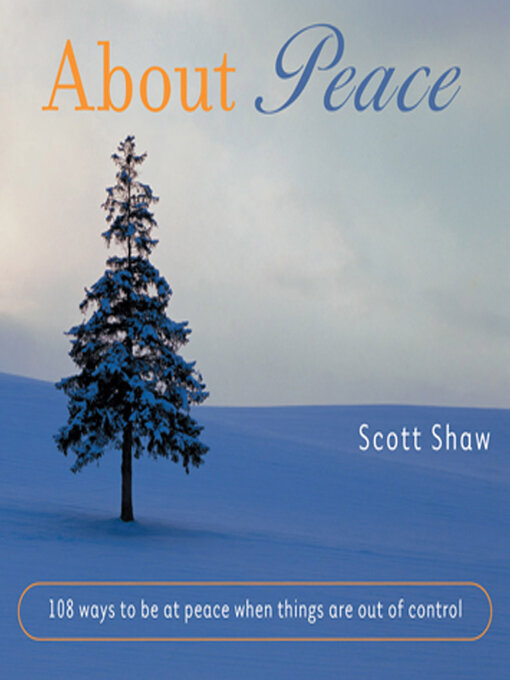 Title details for About Peace by Scott Shaw - Available